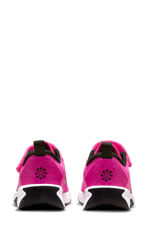 Shop Nike Kids' Omni Multi-court Sneaker In Laser Fuchsia/black/white