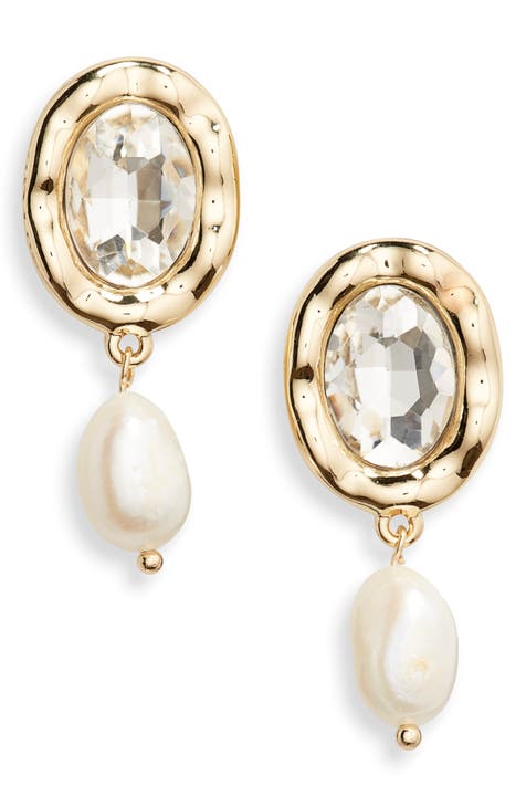 Nordstrom rack deals pearl earrings