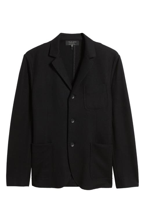 Shop Rag & Bone Felted Wool Sport Coat In Black