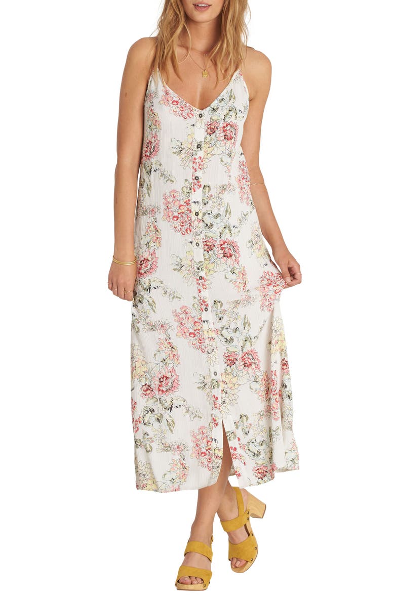 Billabong EZ Breezy Floral Print Midi Dress | Nordstrom