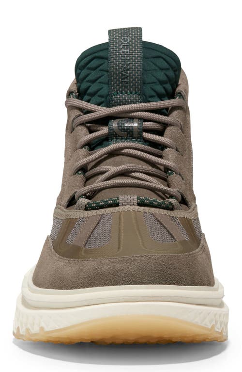 Shop Cole Haan 5.zerøgrand Water Resistant Work Chukka In Morel/scarab/ivory