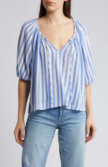 Rails Kirstie Shirt In Casablanca Stripe