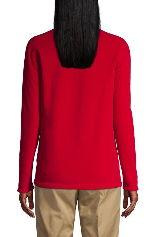 LANDS' END LANDS' END FULL-ZIP MID-WEIGHT FLEECE JACKET