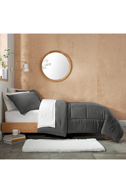 Ugg(r) Devon Comforter & Sham Set In Charcoal