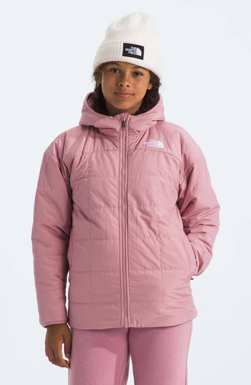 Shop The North Face Kids' Shasta Water Repellent Reversible Hooded Jacket In Mauve