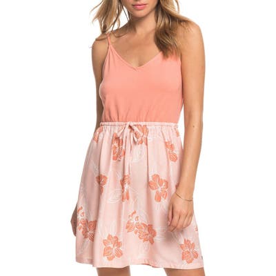 Roxy Moon Mouth Sundress, Pink