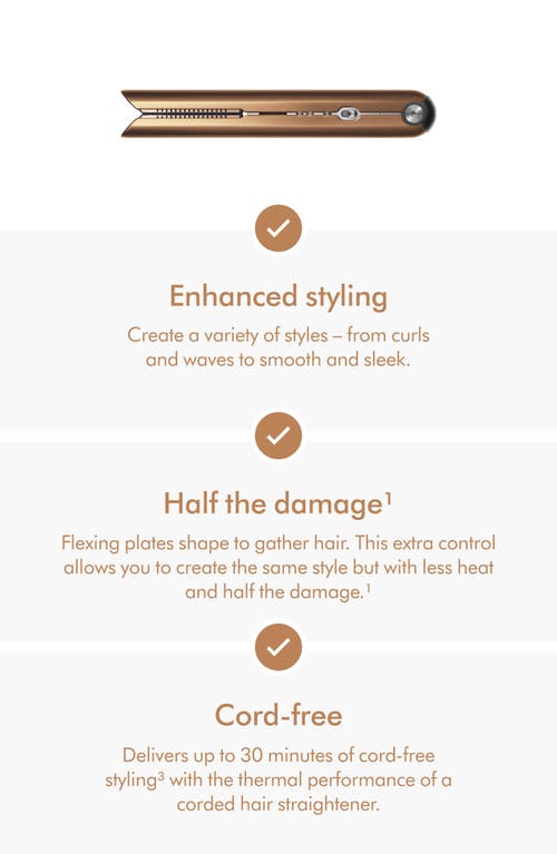 Dyson Corrale™ Styler Straightener In Copper