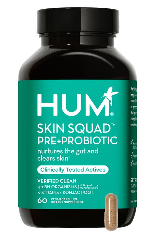 Hum Nutrition Skin Squad Pre+Probiotic Dietary Supplement