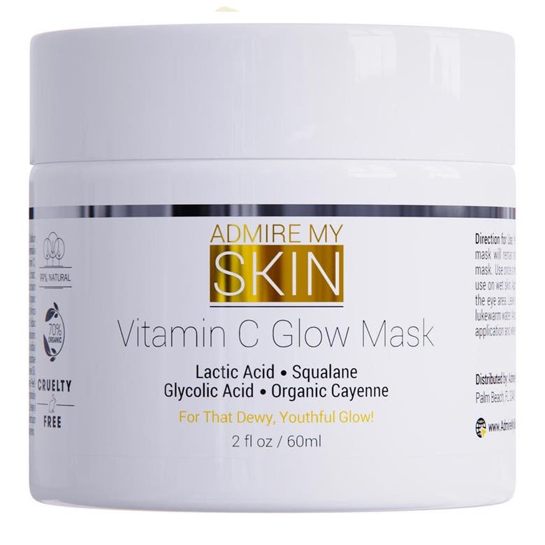 Admire My Skin Vitamin C Glow Mask In Clear
