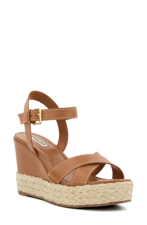 Dune London Kind Espadrille Platform Wedge Sandal Tan at Nordstrom,