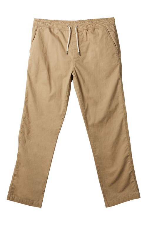 QUIKSILVER QUIKSILVER DNA BEACH ORGANIC COTTON TWILL PANTS 