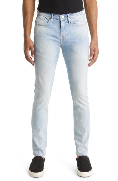Concepts Sport Boston Bruins Flannel Pants, FRAME slim-cut jeans Blau