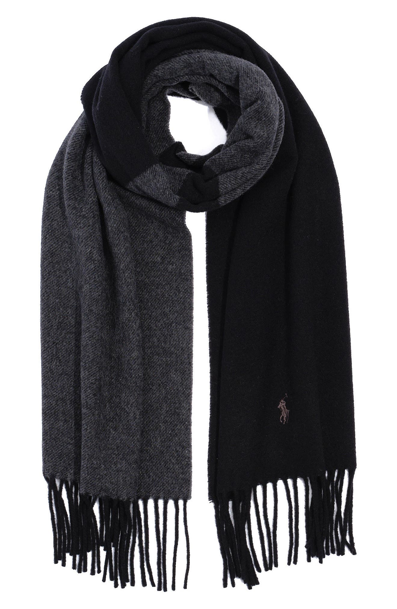 Polo Ralph Lauren Colorblock Wool Scarf 