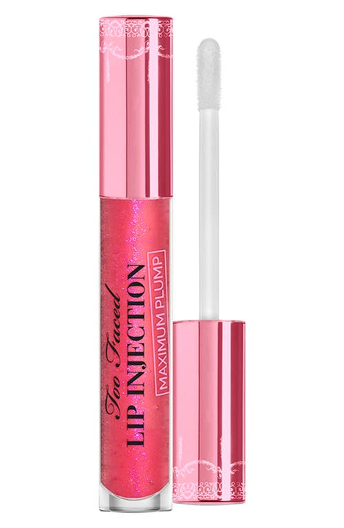 Too Faced Lip Injection Maximum Plump Extra Strength Lip Plumper in Yummy Bear at Nordstrom, Size 0.14 Oz