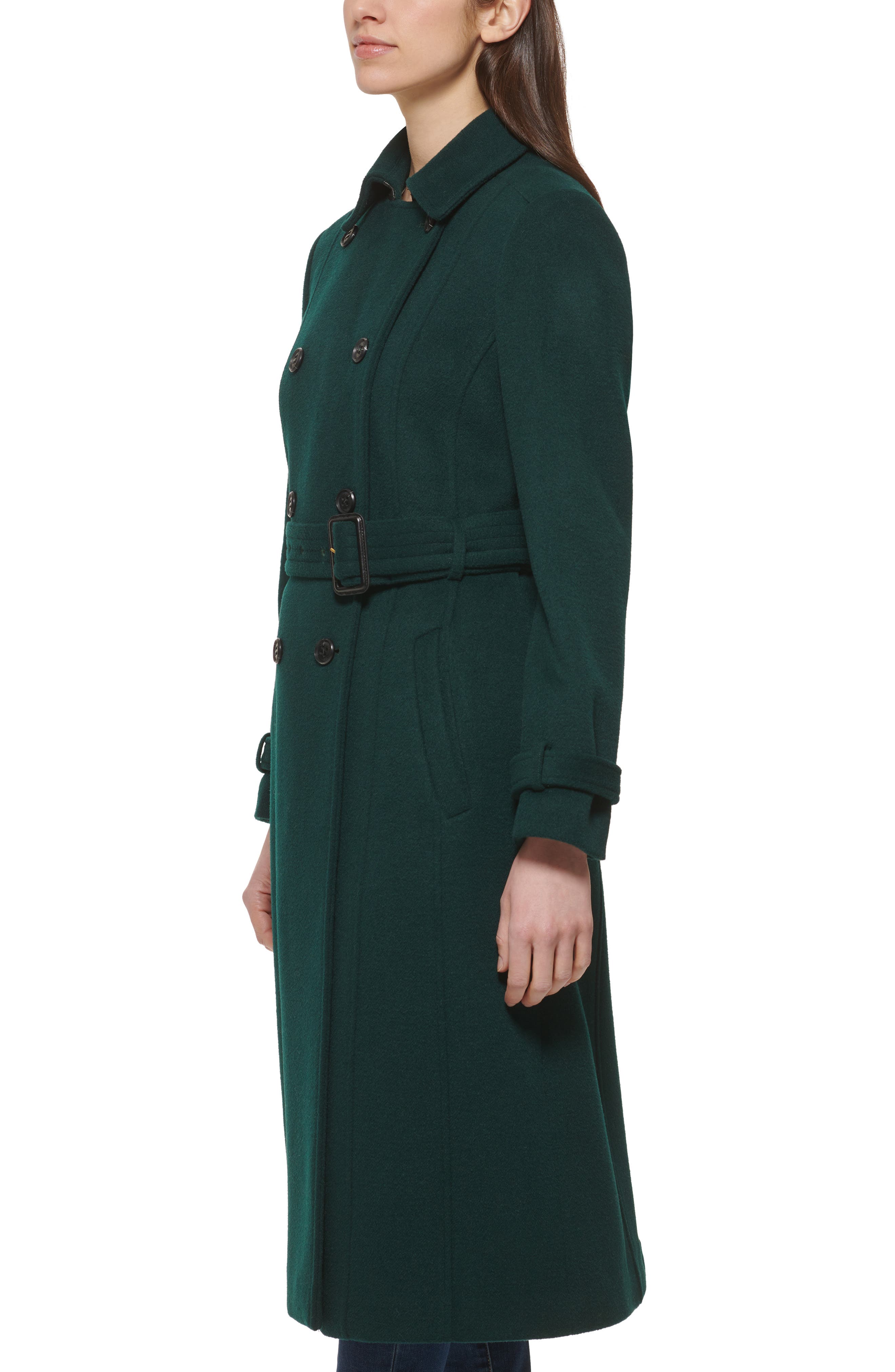 Cole Haan Signature Slick Belted Double Breasted Trench Coat Nordstromrack