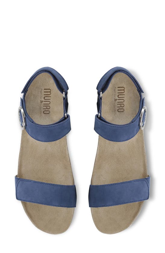 Shop Munro Sintra Wedge Sandal In Atlantic Blue