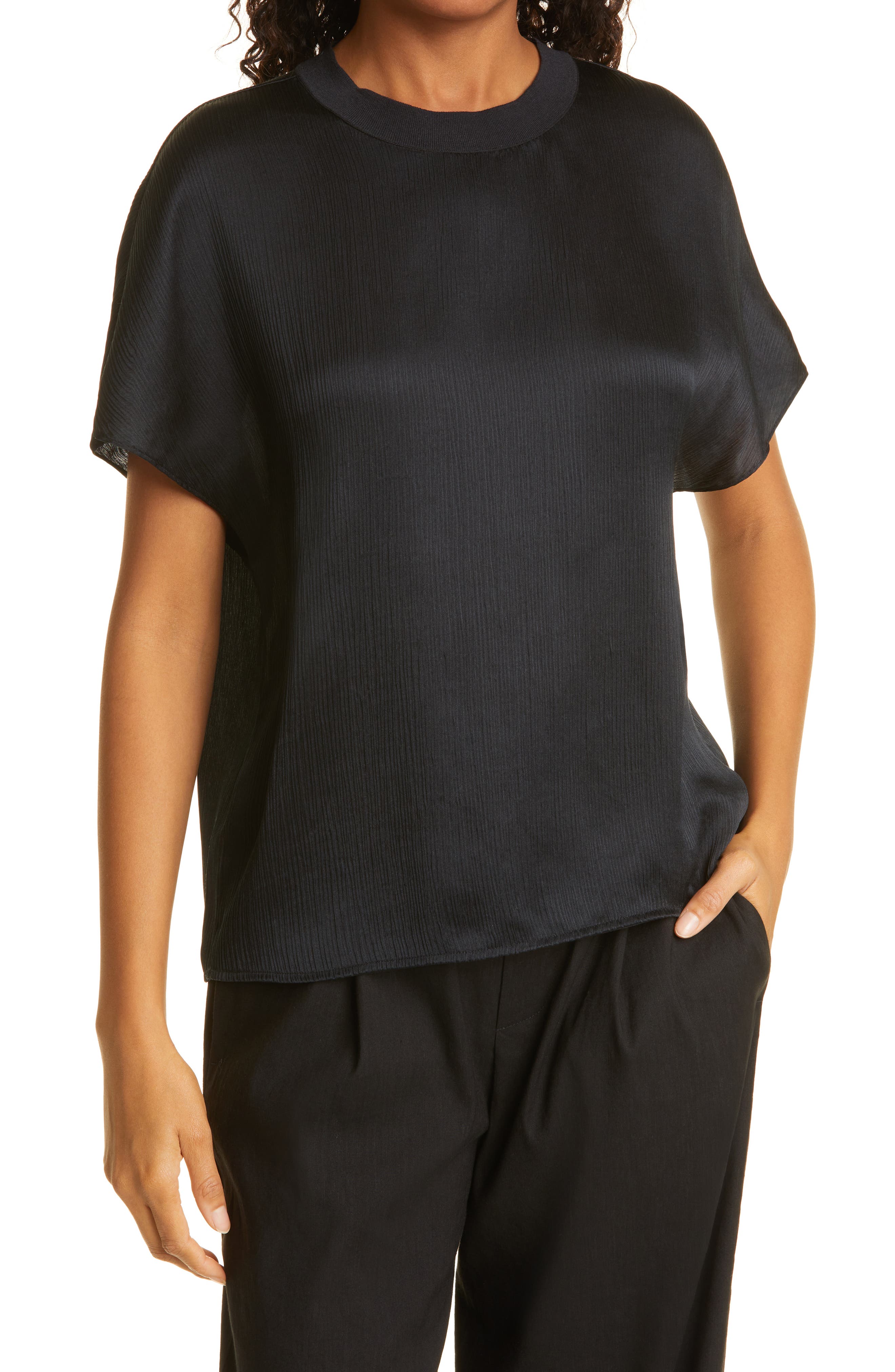 vince silk blouse | Nordstrom