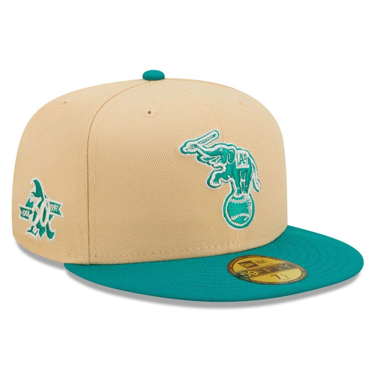 Oakland Athletics Green 2021 Father’s Day On-Field 59FIFTY Fitted Hat
