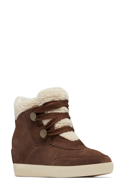 Shop Sorel Out N About Faux Shearling Bootie In Tobacco/natural