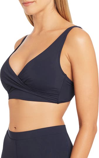 Eco Essentials Cross Front Multifit Bra – Khaki – Sea Level US