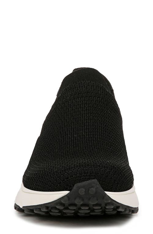 Ryka Jumpstart Womens Knit Arch Support Slip-on Sneakers In Black White