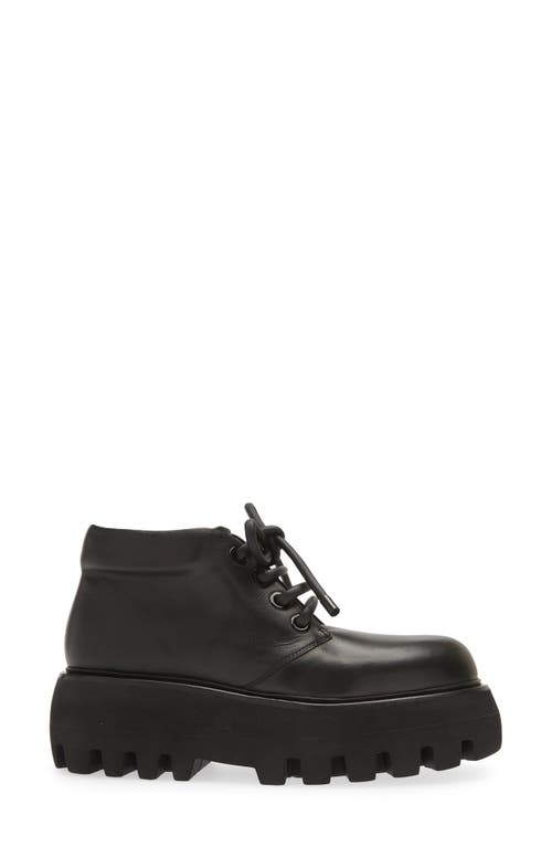 Shop Alexander Mcqueen Sofa Platform Boot In Black