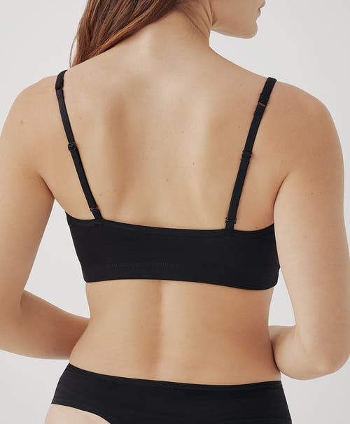 PACT PACT ORGANIC COTTON EVERYDAY STRAPPY SCOOP BRALETTE 