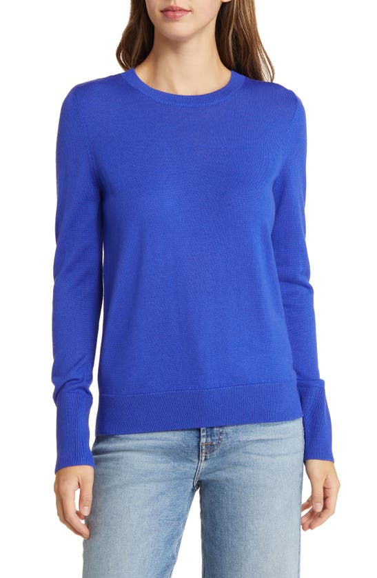 CASLON CASLON® WOOL BLEND CREWNECK SWEATER