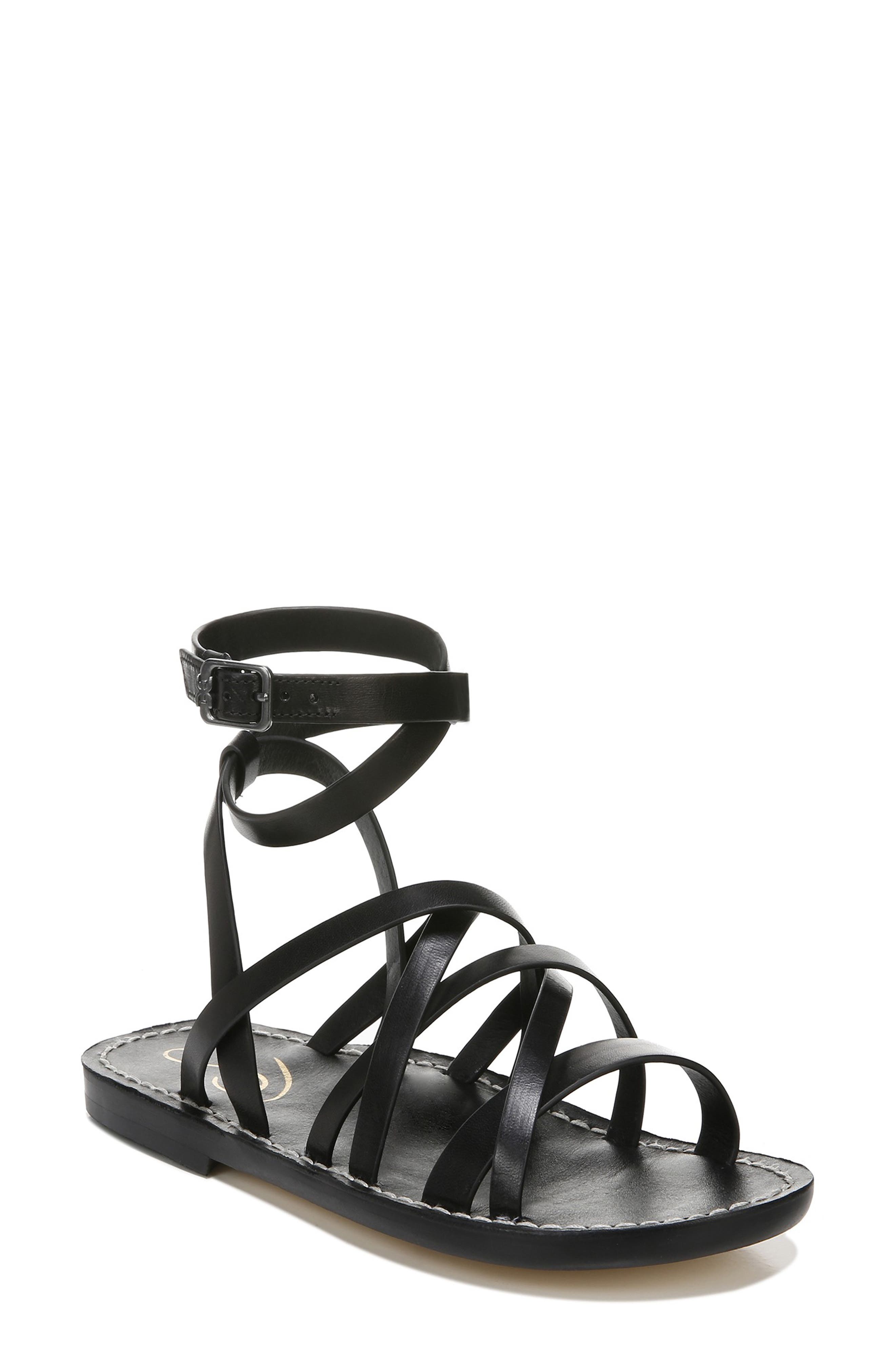 sam edelman flat sandals nordstrom