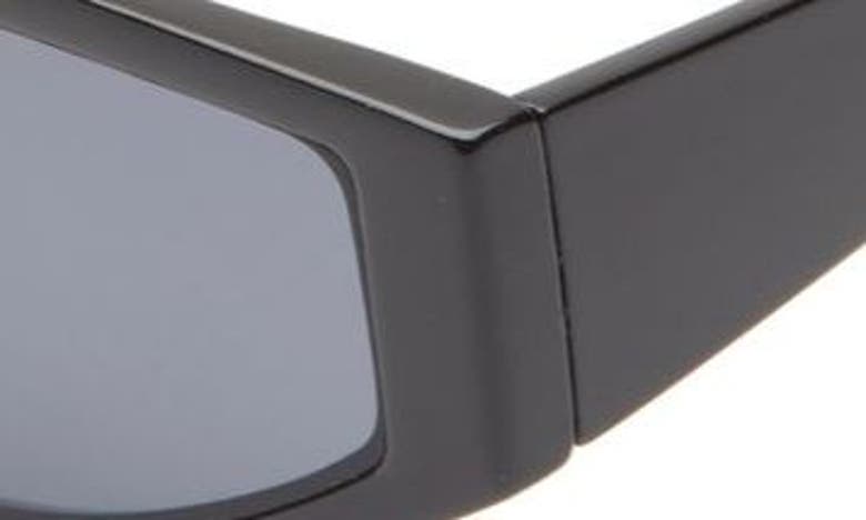 Shop Bp. 53mm Flat Top Shield Sunglasses In Black