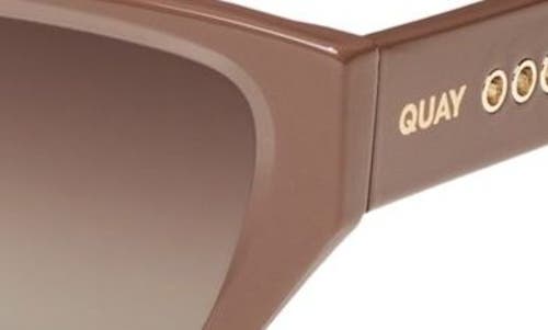 QUAY QUAY NO APOLOGIES 40MM GRADIENT SQUARE SUNGLASSES 