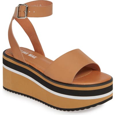 Alias Mae Oasis Sandwich Platform Sandal, Beige