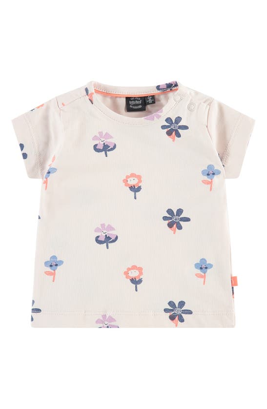 Babyface Babies' Flower Print T-shirt In White