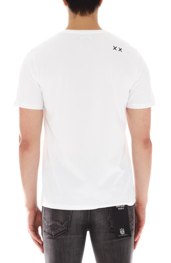 Shop Cult Of Individuality Cotton Graphic T-shirt In White