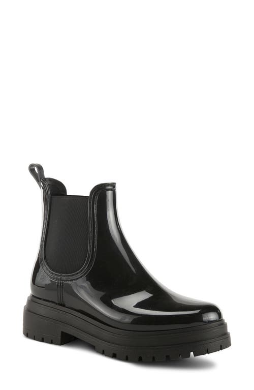 Spring Step Reva Waterproof Platform Chelsea Boot In Black