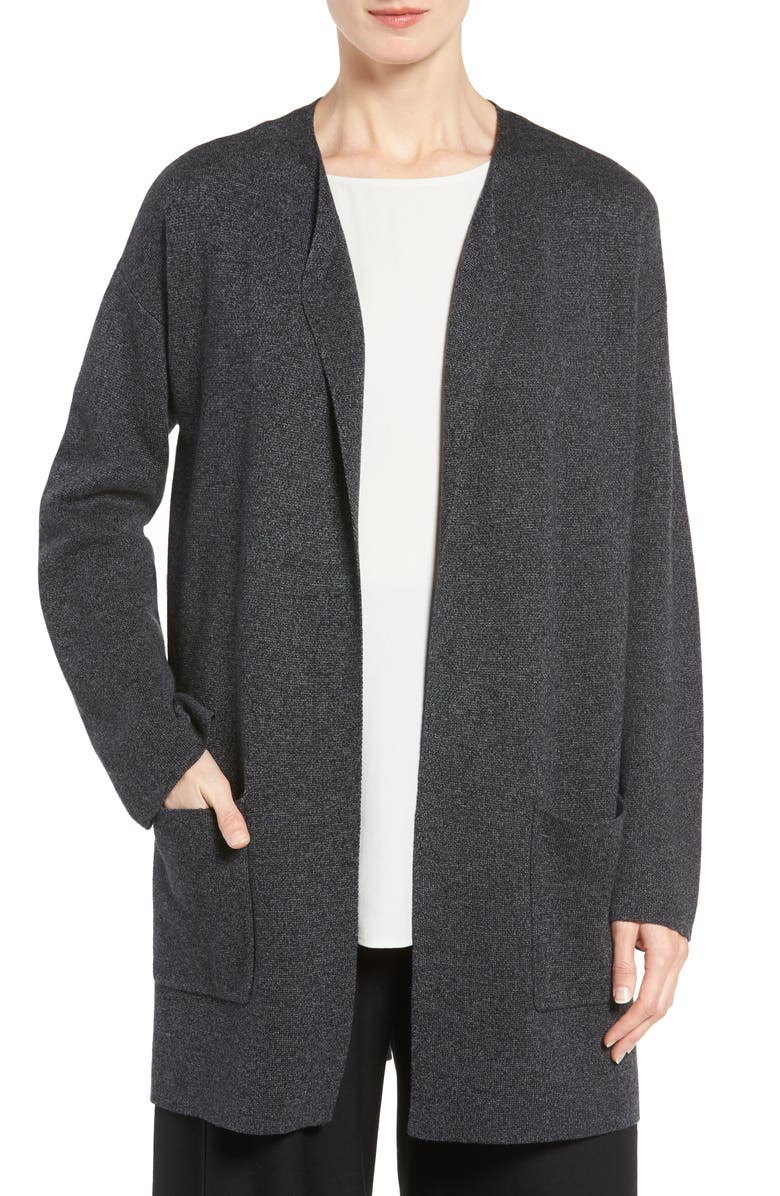 Eileen Fisher Tencel Merino Wool Long Cardigan Nordstrom