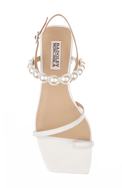BADGLEY MISCHKA BADGLEY MISCHKA COLLECTION JOELLE SLINGBACK SANDAL 