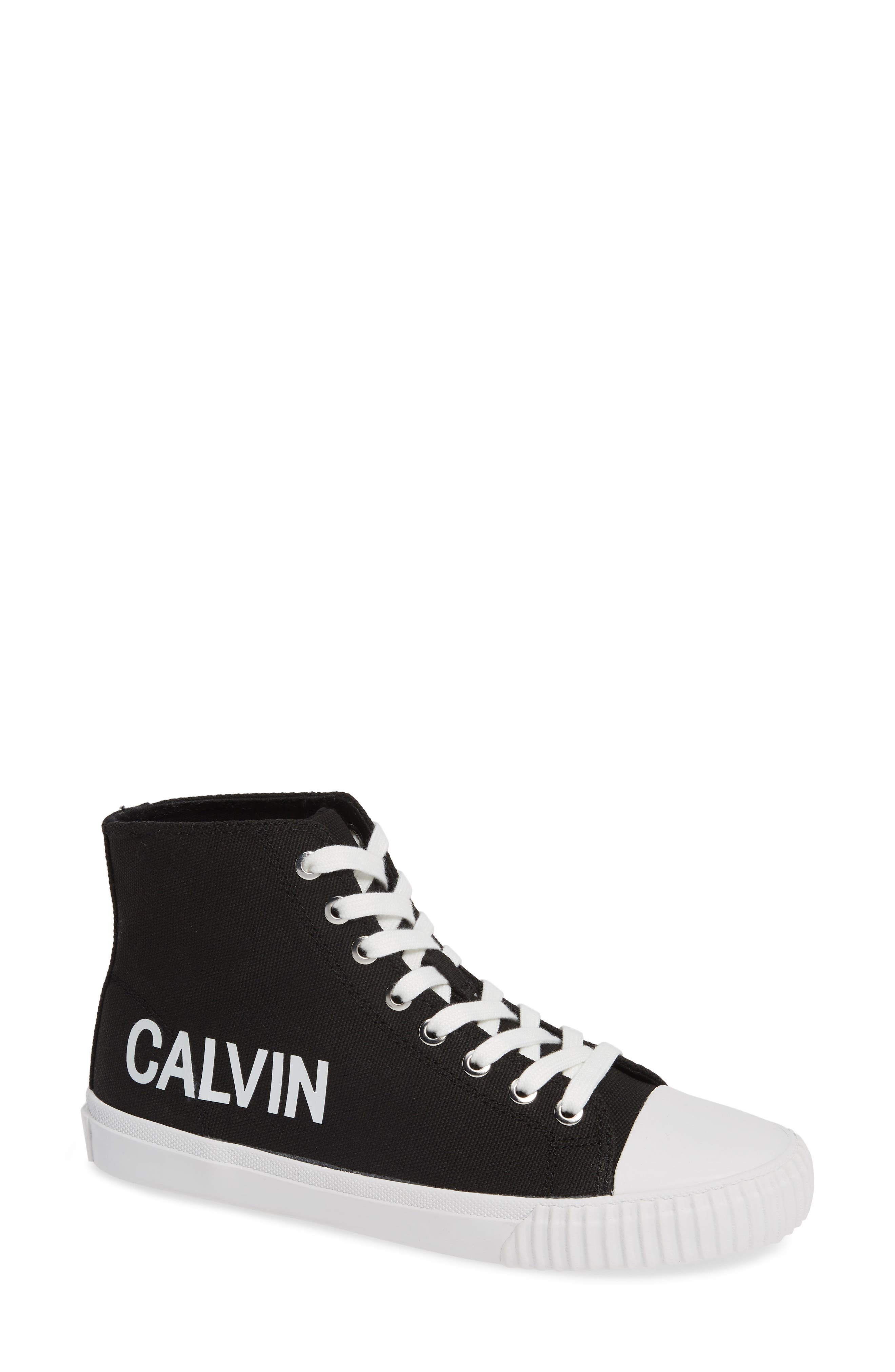 calvin klein jeans high top sneakers