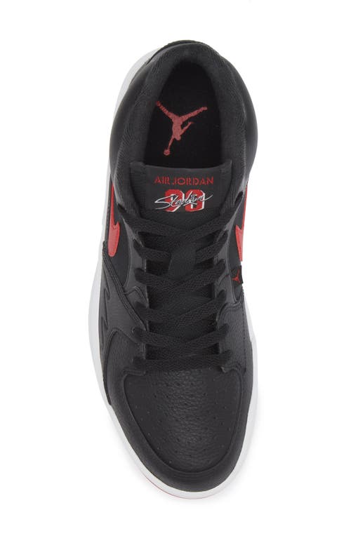 Shop Jordan Stadium 90 Sneaker In Black/gym Red/white