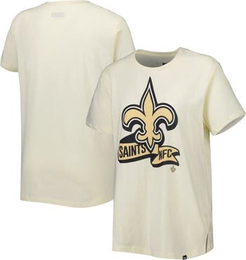 Men's New Era Cream/Black New Orleans Saints 2023 Sideline