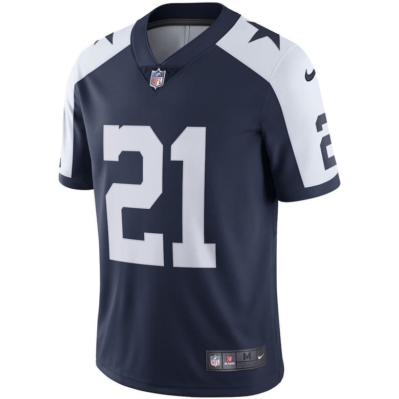 Men's Nike Ezekiel Elliott White Dallas Cowboys Alternate Game Jersey