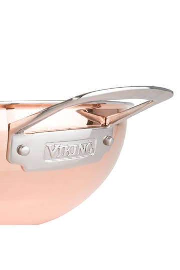 Viking 12 Copper Clad 3 Ply Mirror Wok Hautelook
