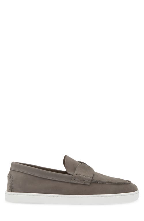 Shop Christian Louboutin Chambeliboat Loafer In Smoky