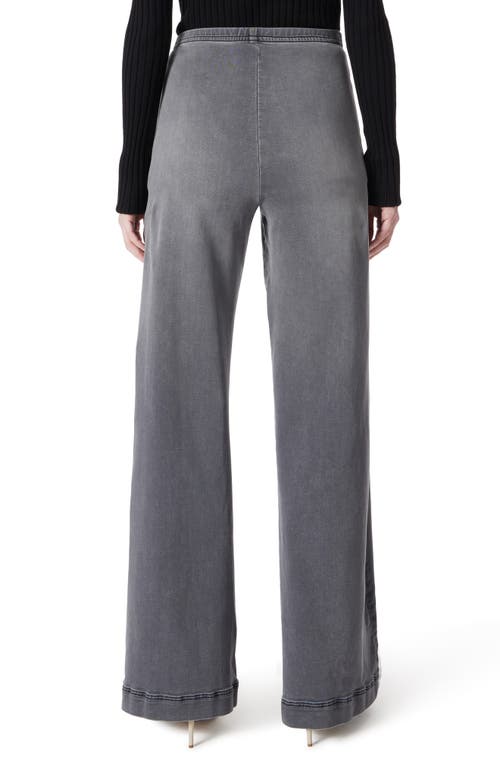 Dee Ocleppo Wide Leg Pull-on Jeans In Vintage Black Wash