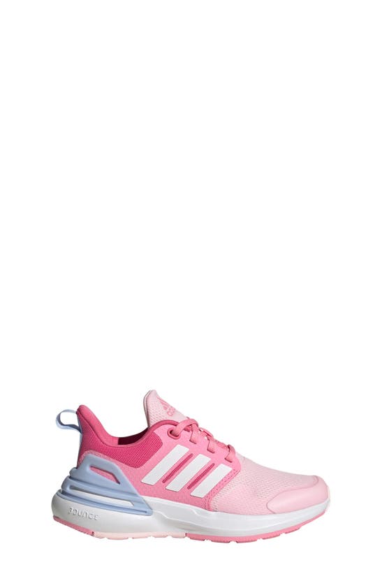 Adidas Originals Kids' Rapidasport Bounce Sneaker In Pink/ Ftwr White ...