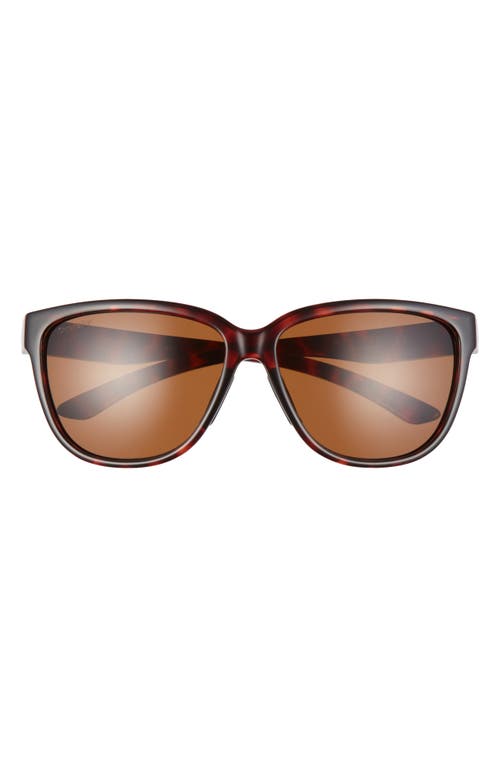Smith 58mm Monterey Chromapop™ Polarized Sport Sunglasses In Brown