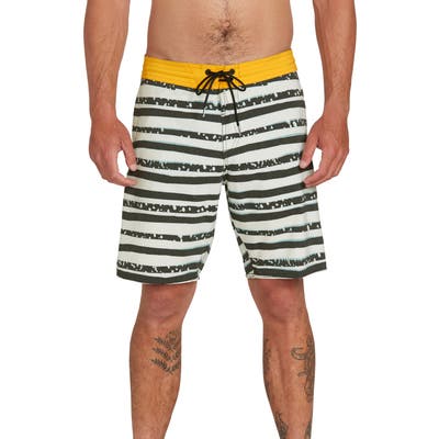 Volcom Cassette Stoney Board Shorts, White