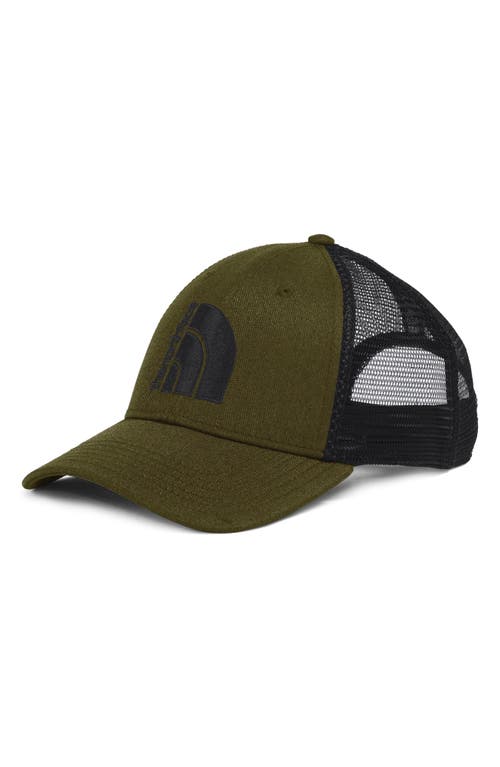 The North Face Mudder Trucker Hat in Forest Olive/Black/Jumbo Hd at Nordstrom