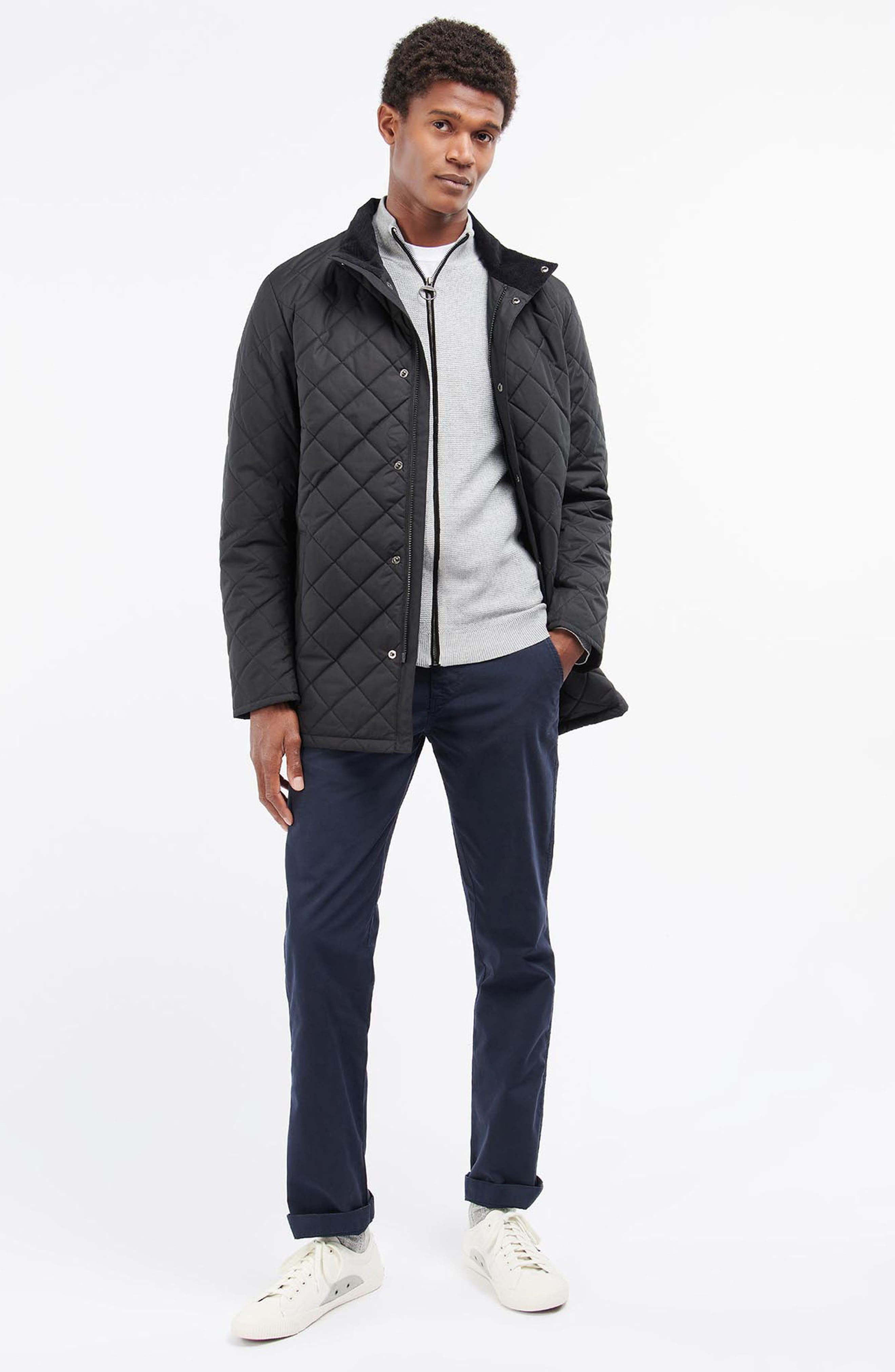 Mens Clothing Coats Short coats Superdry Synthetic Coat in Black for Men 