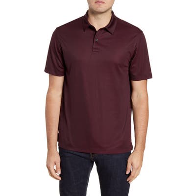 Nordstrom Shop Regular Fit Solid Pique Polo, Black